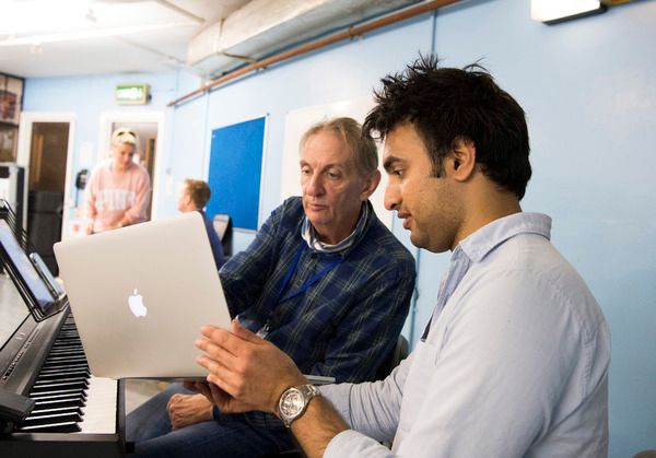 Musical Supervisor Mike Dixon and Musical Director Josh Sood Photo