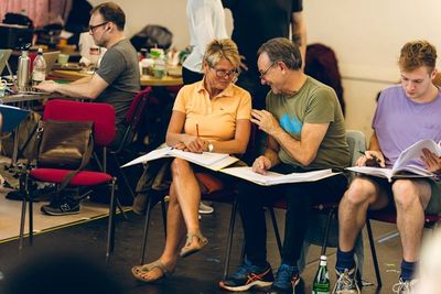 Vicky Entwistle, Brian Capron and Patrick Sullivan Photo