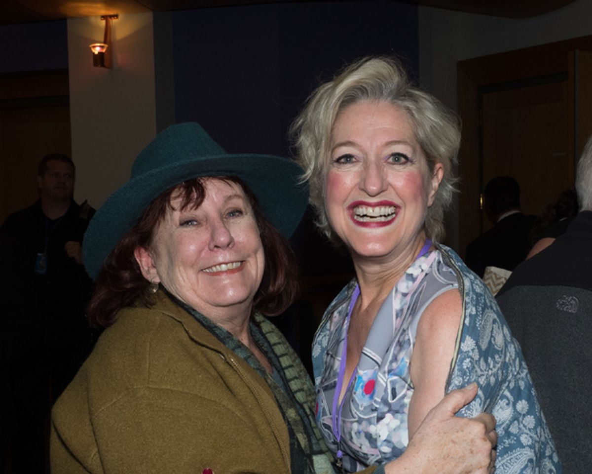 Carol Kline and Tamara Zook at 