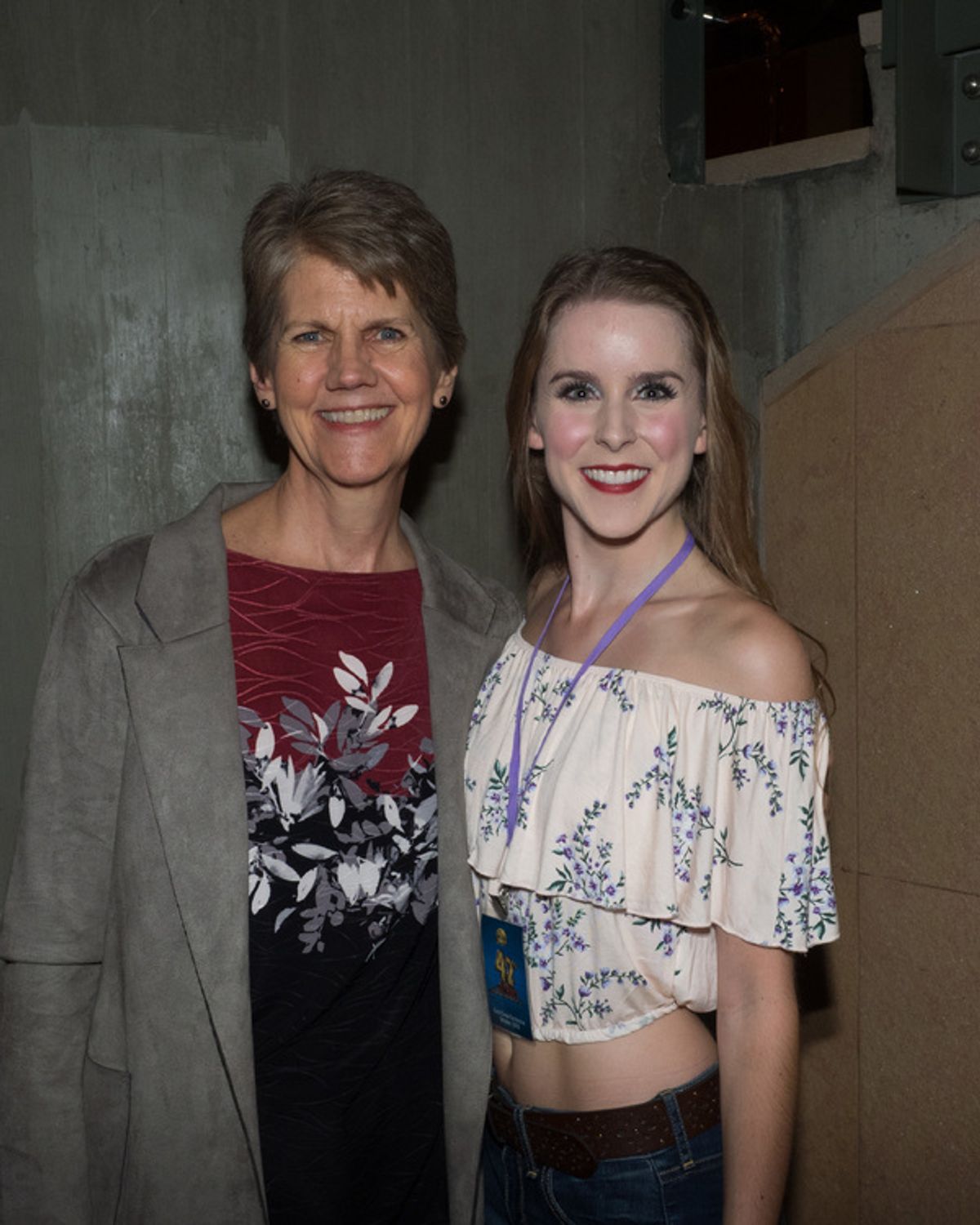 Julie Lamoureux and Erin Dubreuil at 