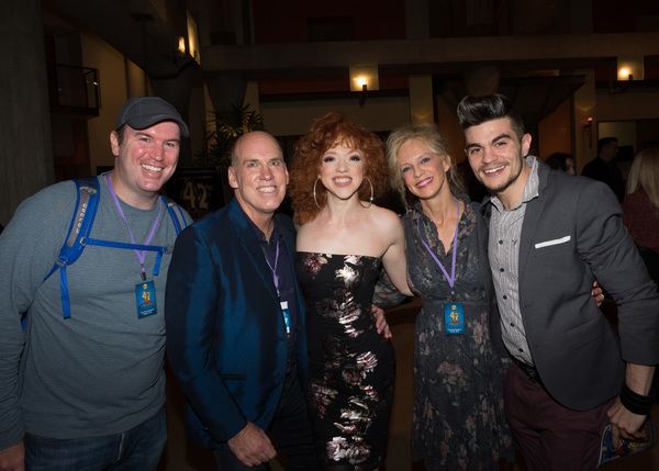 Brad Fitzgerald, Corky Loupe, Adrianna Rose Lyons, Sandy Bainum, and A.J. Mendoza Photo