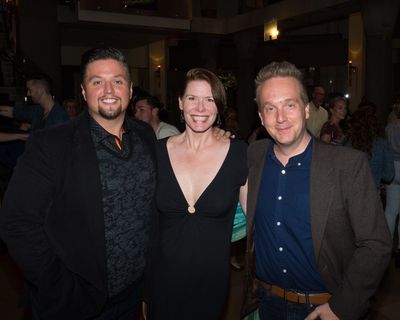 T.J. Dawson, Kami Seymour, and David F.M. Vaughn Photo