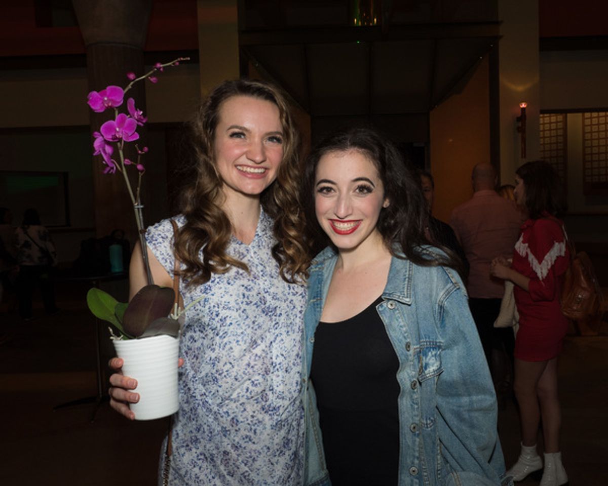 Isabella Olivas and Jenna Lea Rosen at 