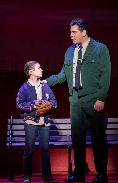 Frankie Leoni (Young C) and Richard H. Blake (Lorenzo) Photo