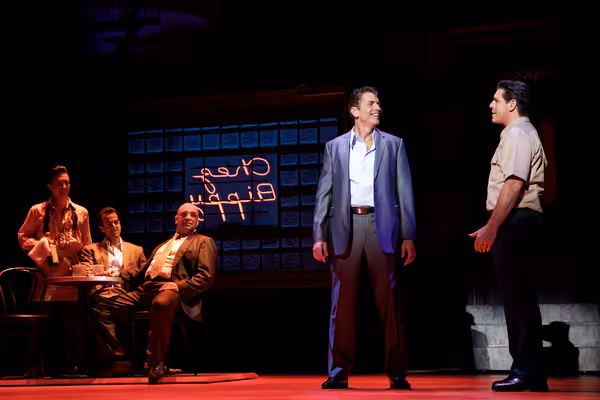 Joe Barbara (Sonny) and Richard H. Blake (Lorenzo) Photo