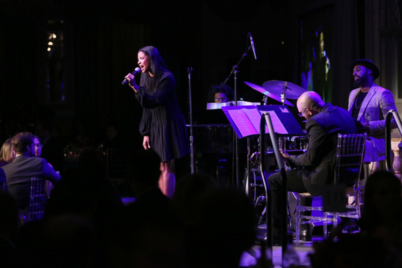 Photo Flash: Renée Elise Goldsberry Performs at AFTD Hope Rising Benefit  Image