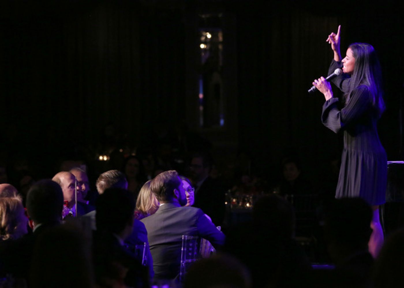 Photo Flash: Renée Elise Goldsberry Performs at AFTD Hope Rising Benefit  Image