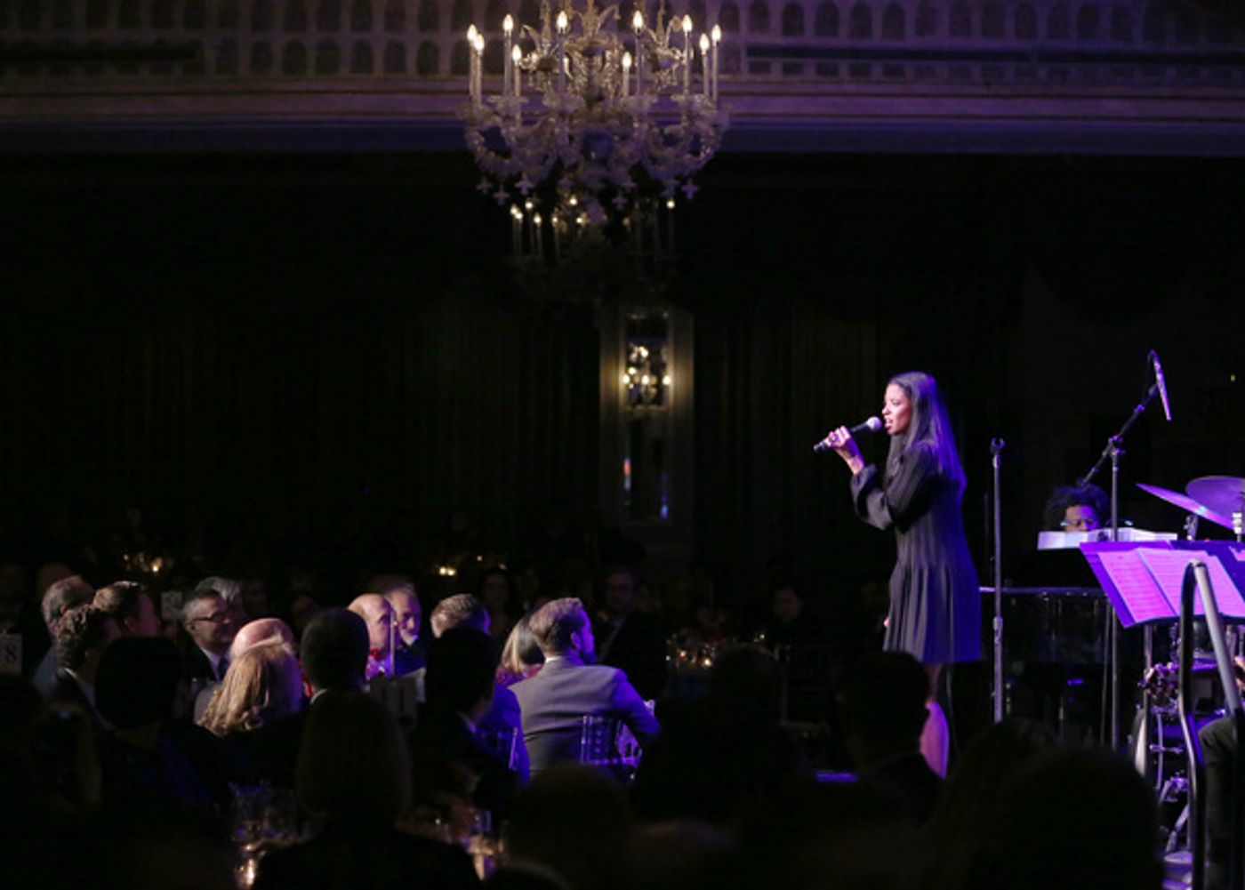 Photo Flash: Renée Elise Goldsberry Performs at AFTD Hope Rising Benefit  Image