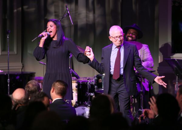 Renee Elise Goldsberry and Donald Newhouse Photo