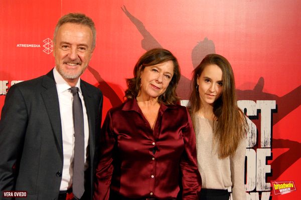 Carlos Hipolito, Mapi Sagaseta y su hija Photo