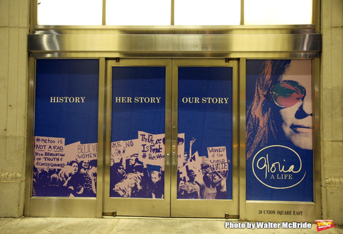 Photo Coverage: The Cast of GLORIA: A LIFE Takes Their Opening Night Bows  Image