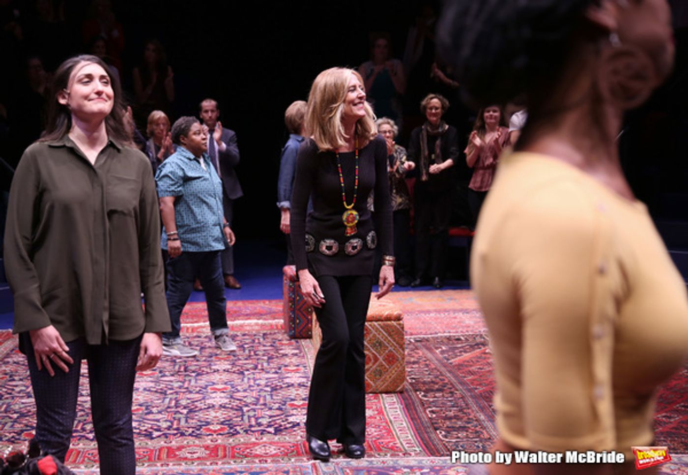 Photo Coverage: The Cast of GLORIA: A LIFE Takes Their Opening Night Bows  Image