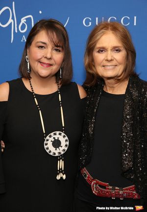 Leslee Udwin and Gloria Steinem @ BroadwayWorld Leslee Udwin and Gloria Steinem Photo