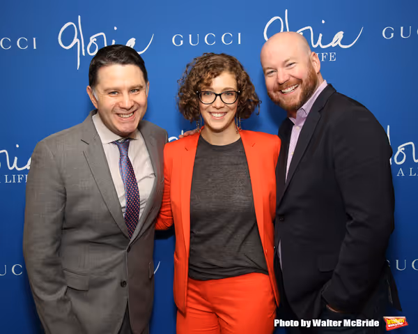 The Press Room: Jim Byk, Kelly Guiod and Shane Marshall Brown  Photo