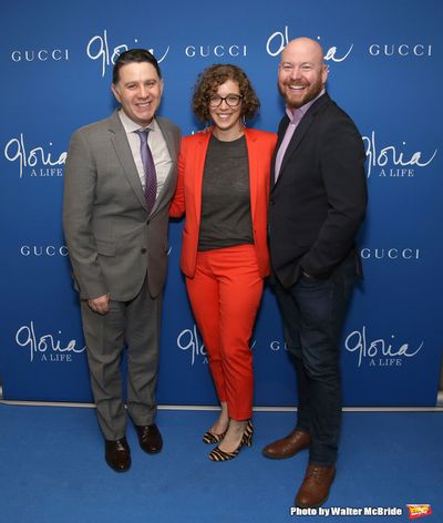 The Press Room: Jim Byk, Kelly Guiod and Shane Marshall Brown  Photo