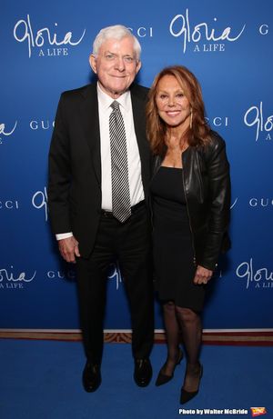 Phil Donahue and Marlo Thomas  Photo