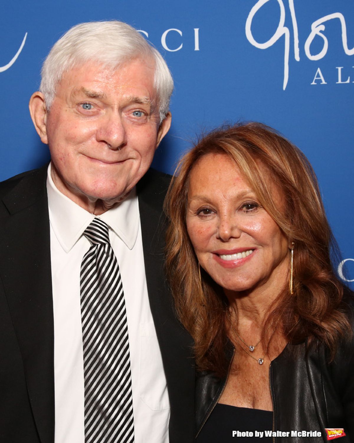 Phil Donahue and Marlo Thomas  at 