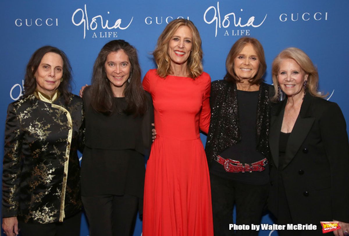 Emily Mann, Diane Paulus, Christine Lahti, Gloria Steinem and Daryl Roth  at 