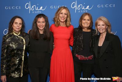 Emily Mann, Diane Paulus, Christine Lahti, Gloria Steinem and Daryl Roth  Photo