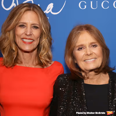 Christine Lahti and Gloria Steinem Photo