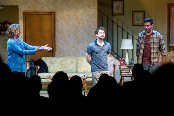 Cherry Jones, Daniel Radcliffe, Bobby Cannavale Photo