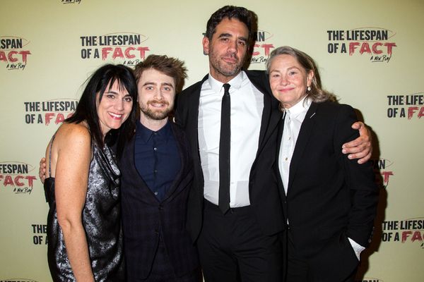 Leigh Silverman, Daniel Radcliffe, Bobby Cannavale, Cherry Jones Photo