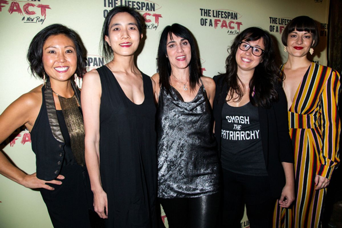 Linda Cho, Mimi Lien, Leigh Silverman, Jen Schriever, Palmer Hefferan at 