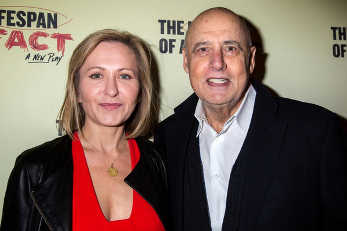 Kasia Ostlun, Jeffrey Tambor at 