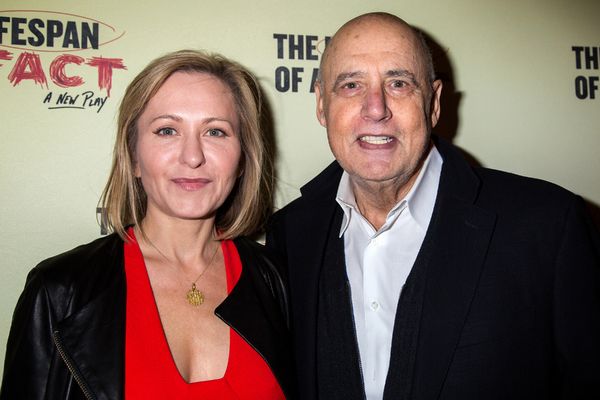 Kasia Ostlun, Jeffrey Tambor Photo