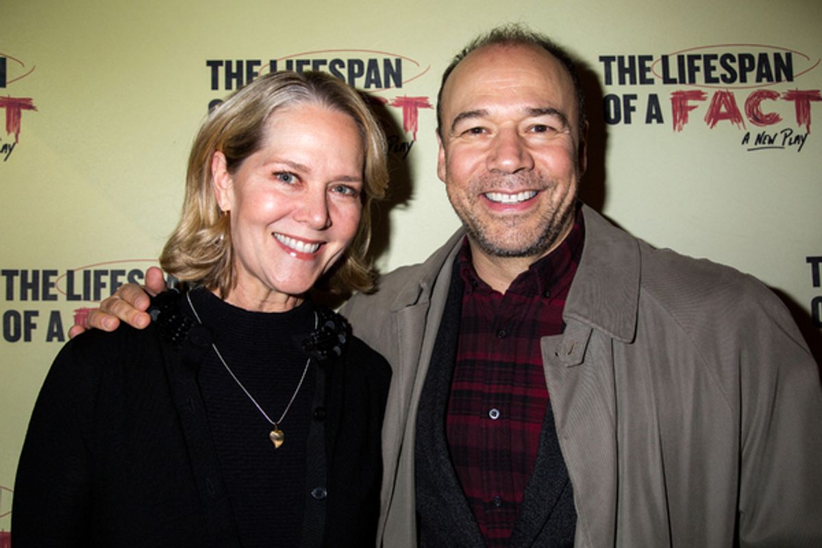 Rebecca Luker, Danny Burstein at 