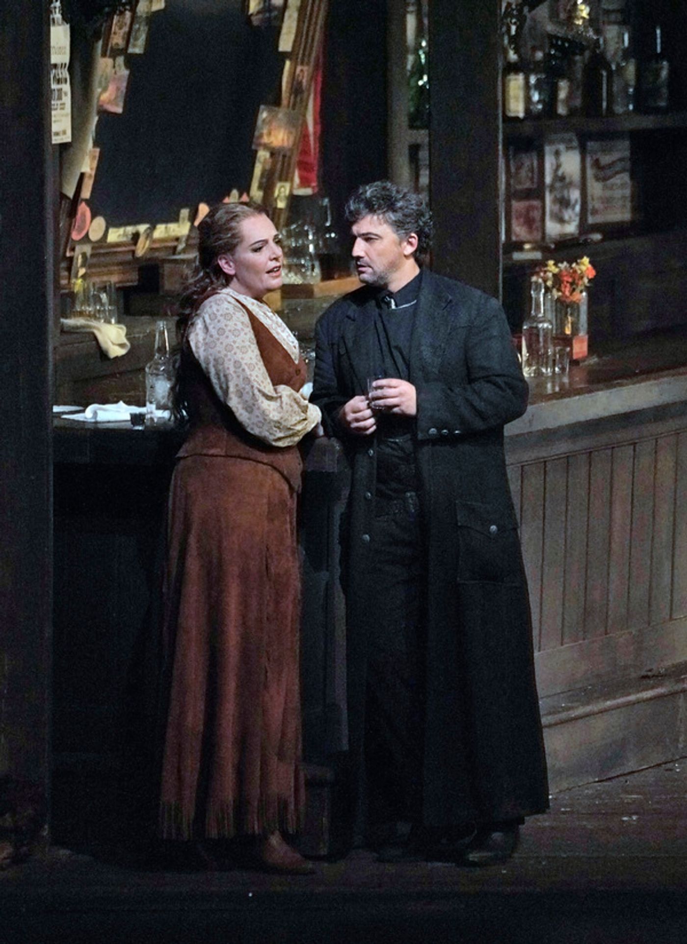 Photo Flash: First Look At LA FANCIULLA DEL WEST at The Met  Image