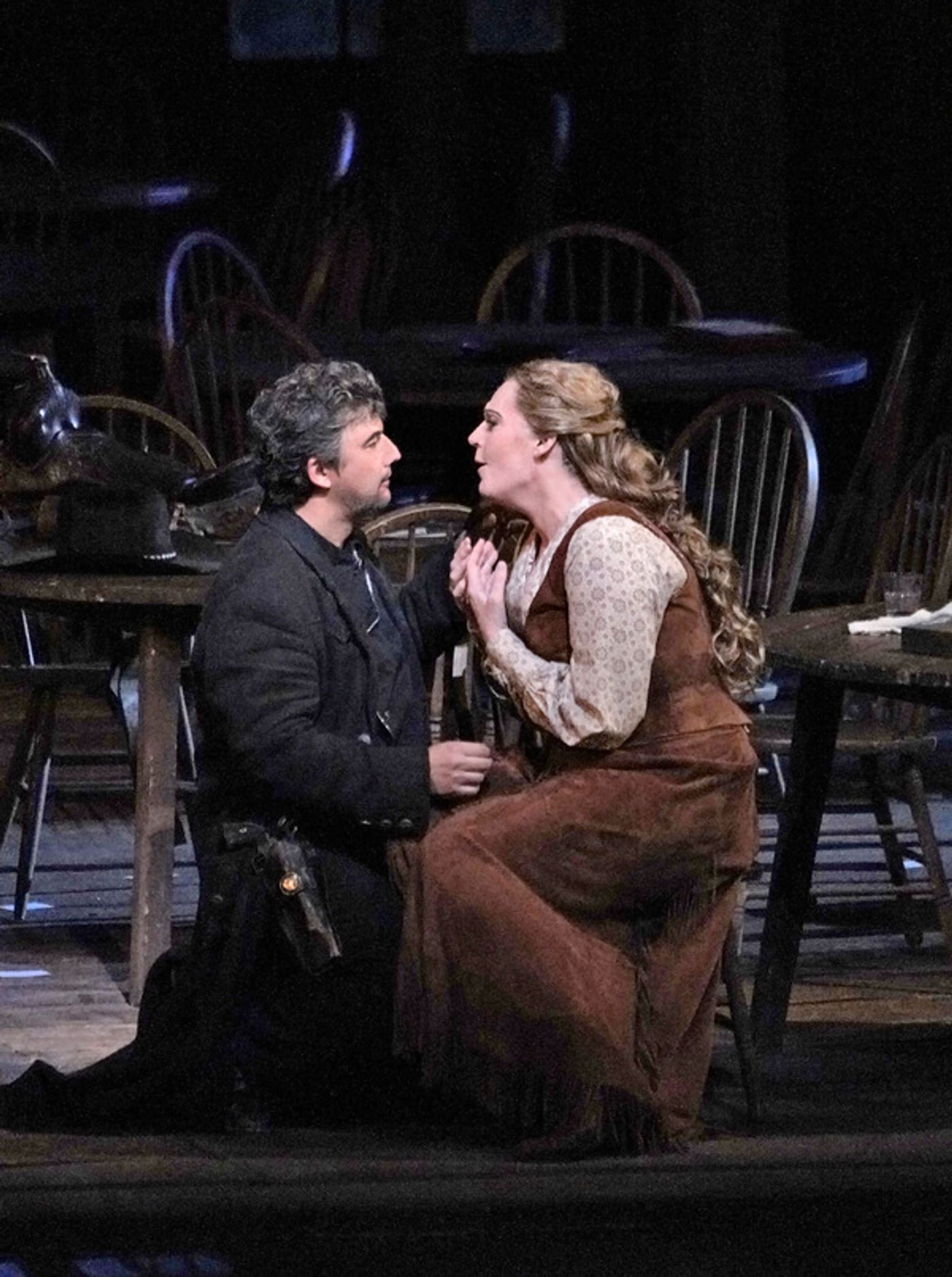Photo Flash: First Look At LA FANCIULLA DEL WEST at The Met  Image