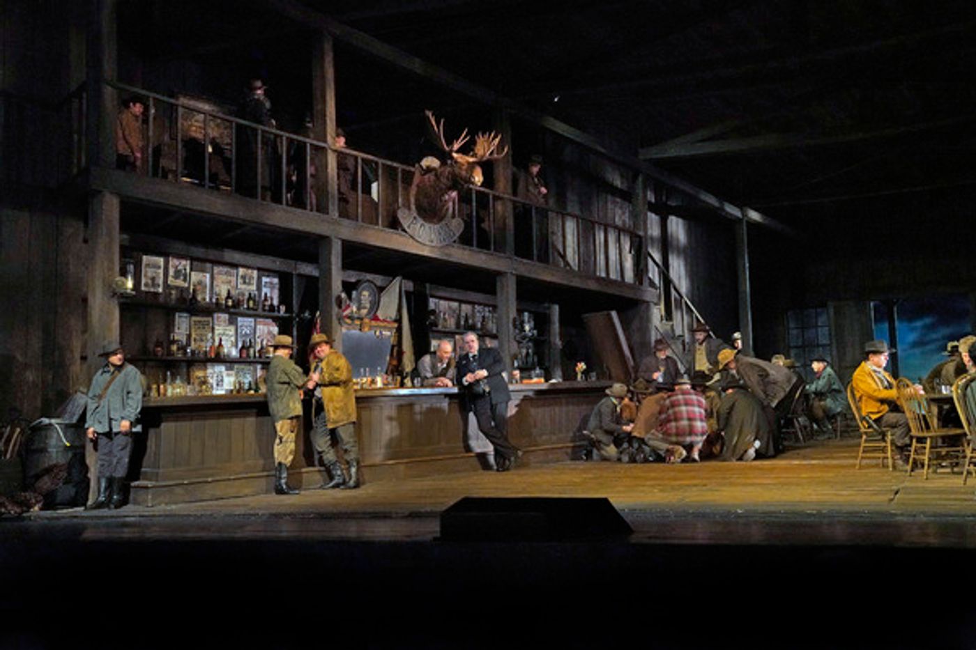 Photo Flash: First Look At LA FANCIULLA DEL WEST at The Met  Image