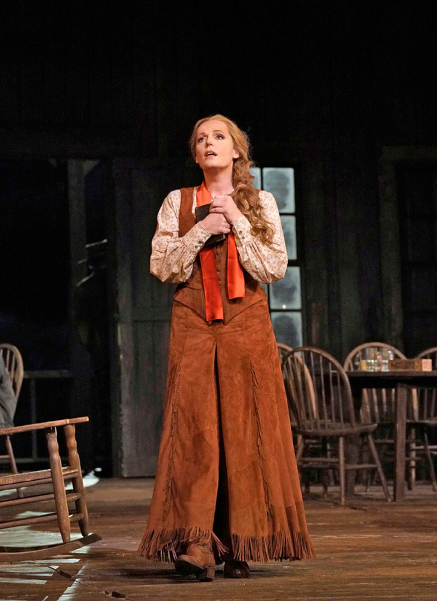 Photo Flash: First Look At LA FANCIULLA DEL WEST at The Met  Image