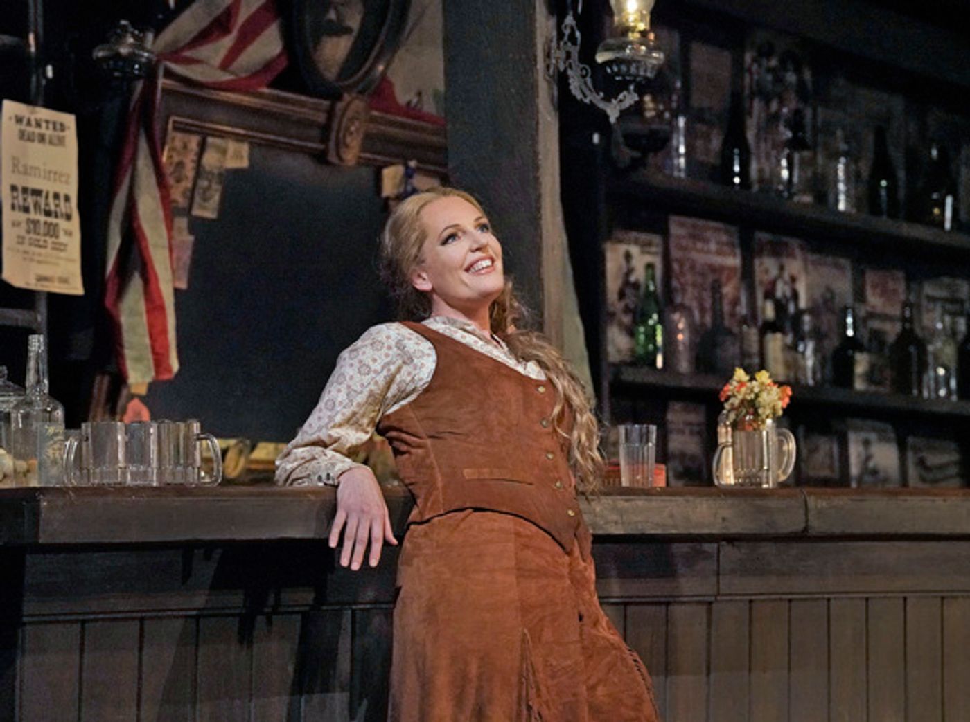 Photo Flash: First Look At LA FANCIULLA DEL WEST at The Met  Image