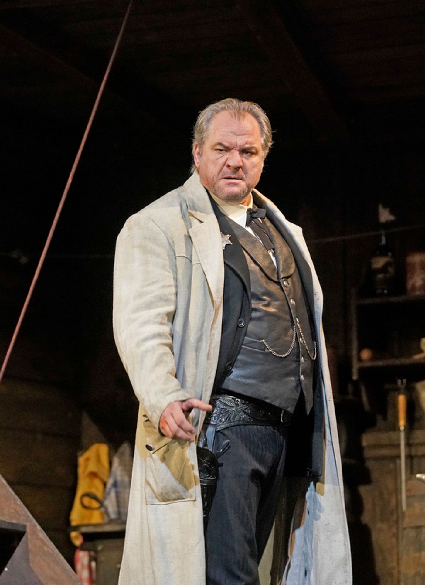 Photo Flash: First Look At LA FANCIULLA DEL WEST at The Met  Image