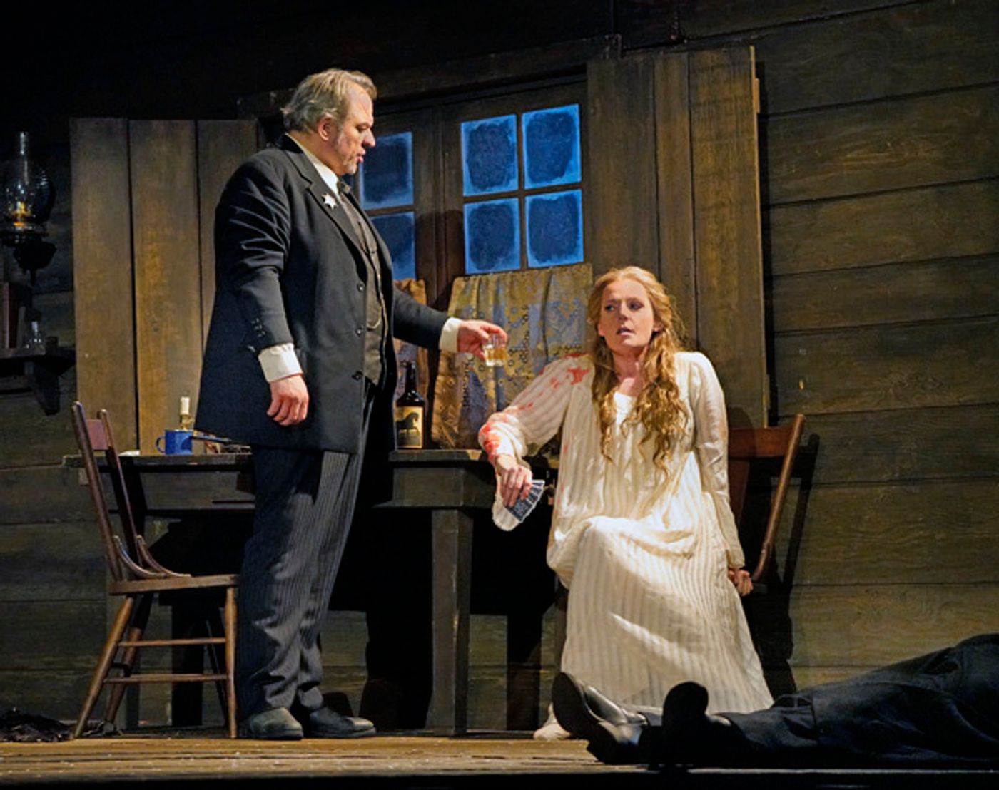 Photo Flash: First Look At LA FANCIULLA DEL WEST at The Met  Image