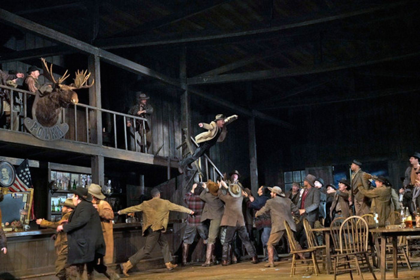 Photo Flash: First Look At LA FANCIULLA DEL WEST at The Met  Image