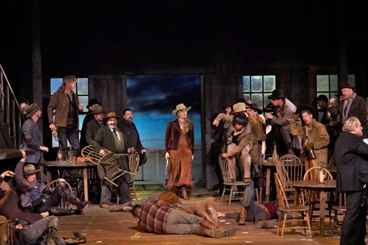 Photo Flash: First Look At LA FANCIULLA DEL WEST at The Met  Image