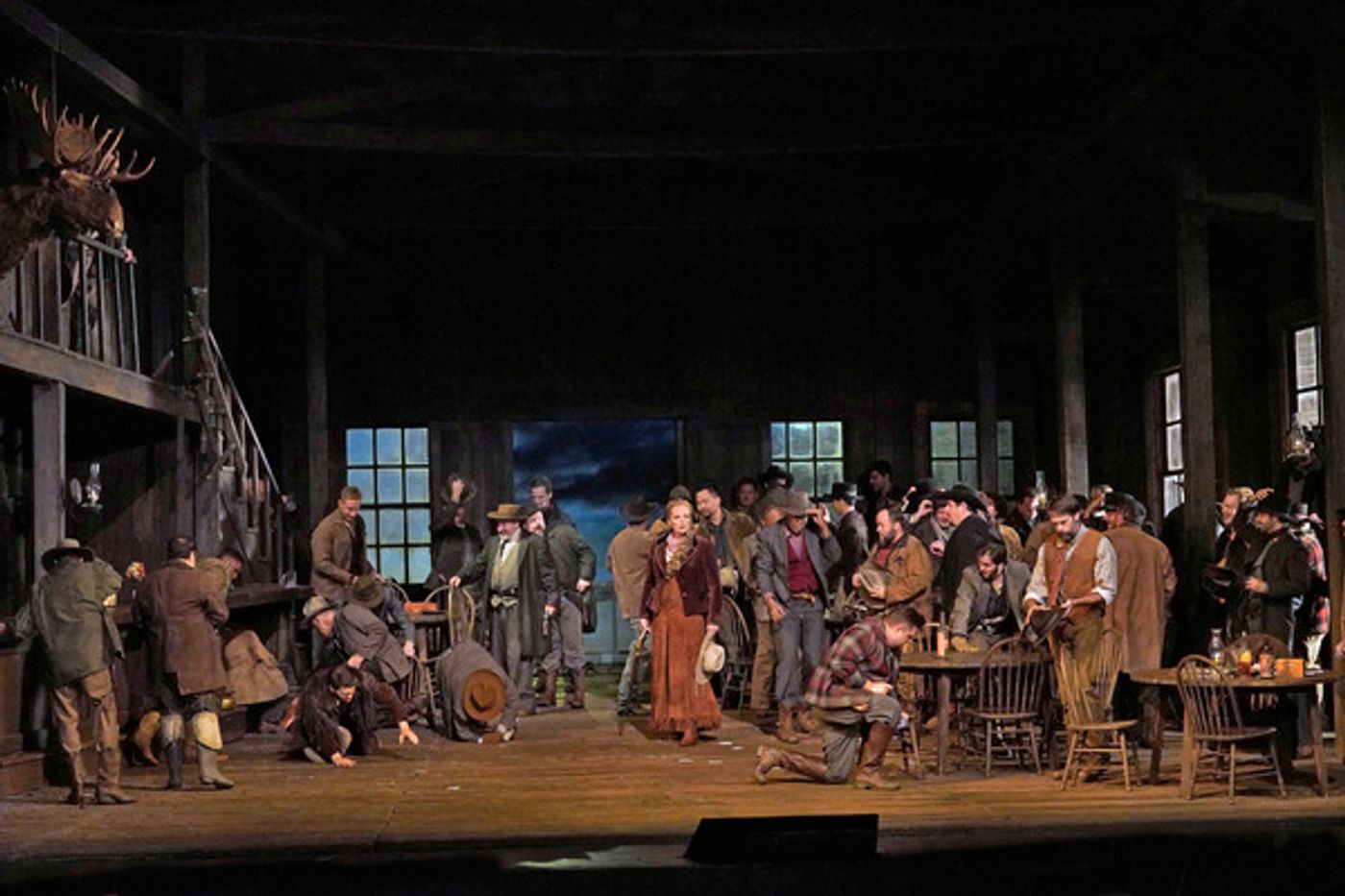Photo Flash: First Look At LA FANCIULLA DEL WEST at The Met  Image