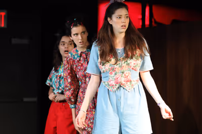 Midori Francis, Abby Corrigan and Nicole Rodenburg  Photo