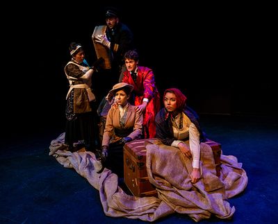 Mimi VÃ¶rÃ¶smarthy, Manuel Davila, Johnny Waaler, Lidia Dragone, and Hannah Brudn Photo