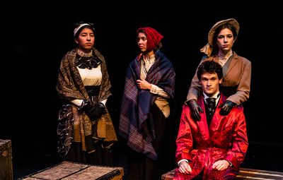 Mimi VÃ¶rÃ¶smarthy, Lidia Dragone, Hannah Brudney and Johnny Waaler Photo