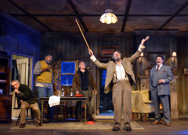 JD Cullum, Michael A. Shepperd, John Colella, John Vickery and Stephen Caffrey Photo