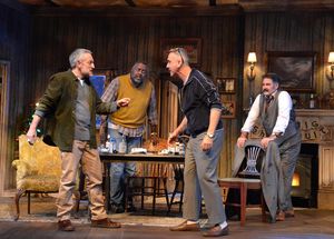 JD Cullum, Michael A. Shepperd, John Colella and Stephen Caffrey Photo