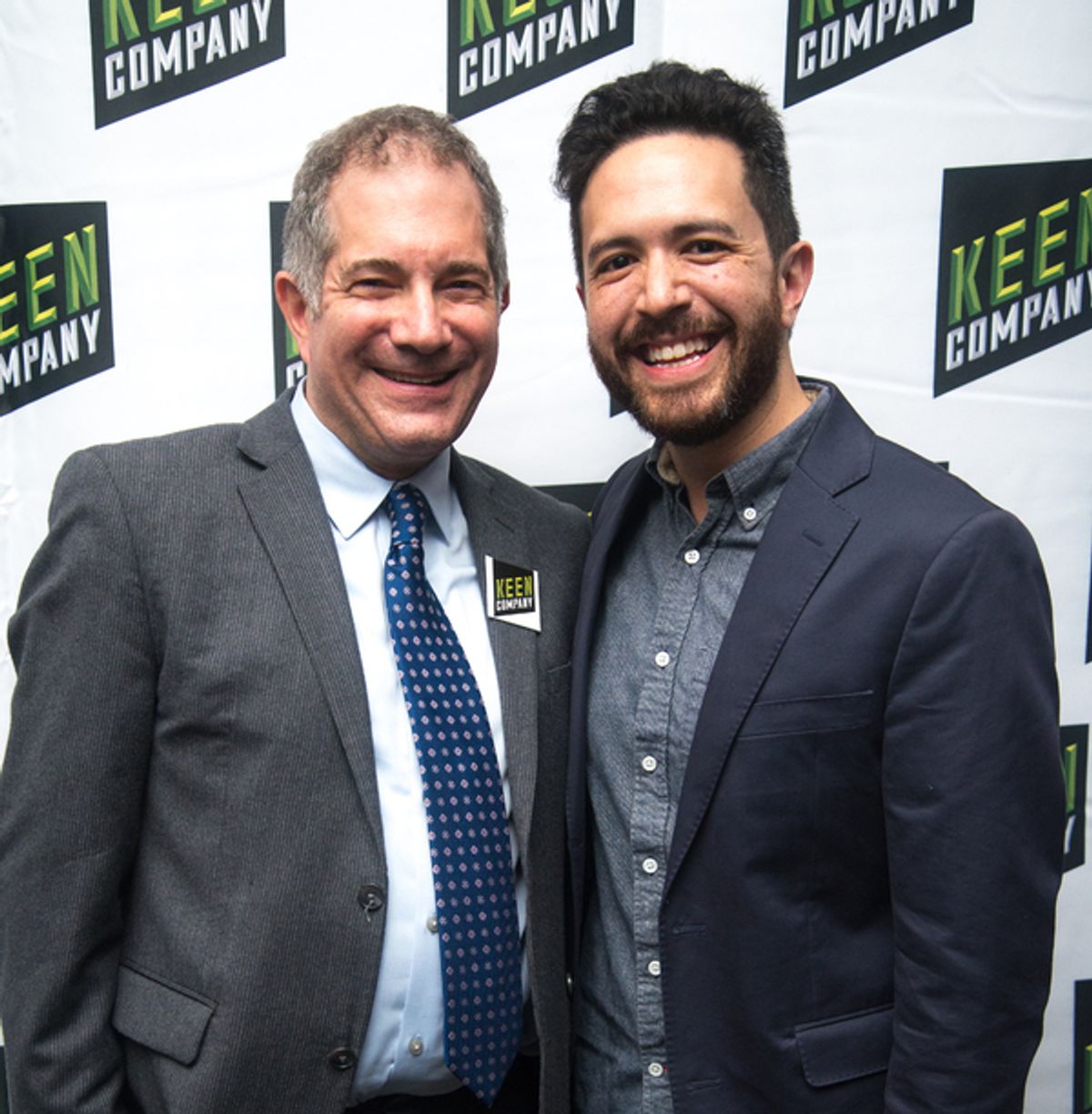 Director (and Keen Artistic Director) Jonathan Silverstein, Playwright Adam Gwon  at 