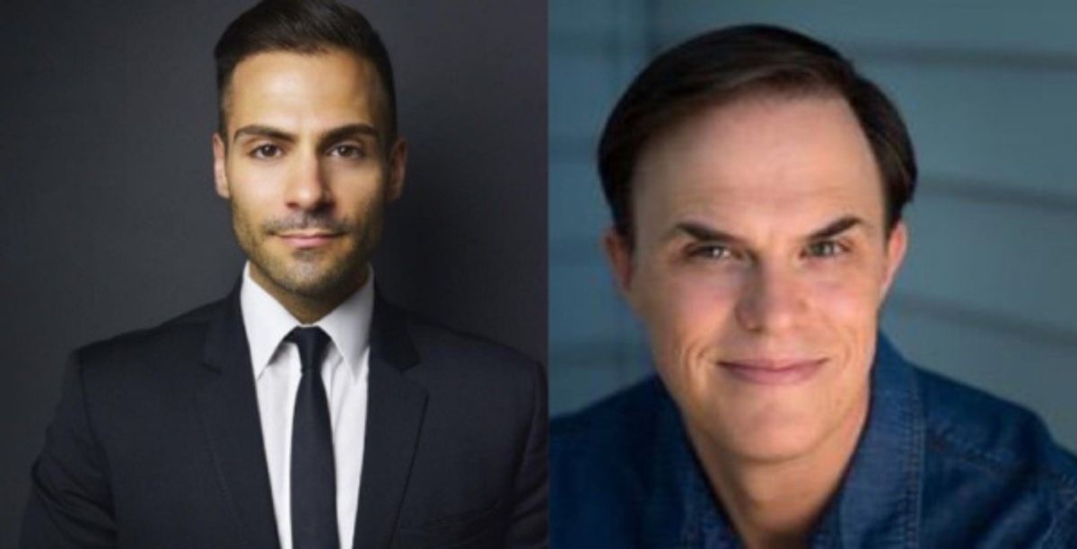 New York City composer/lyricist MICHAEL MOTT and writer COREY SKAGGS at 