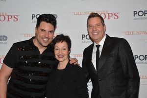 Frankie Moreno, Lynn Ahrens and Steven Reineke Photo
