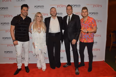 Frankie Moreno, Lacey Schwimmer, Serge Onik, Steven Reineke and Alec Zeilon Photo
