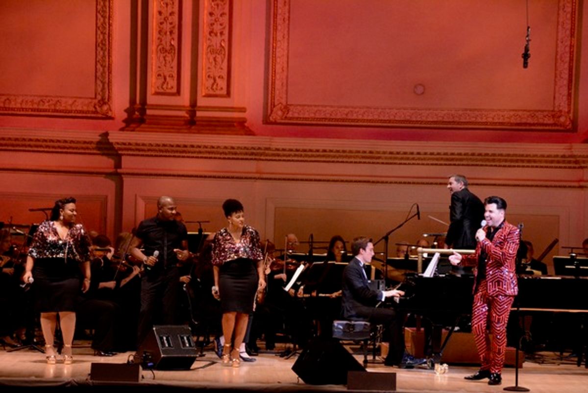 Ashley Kellough, Markevius Faulkner, Crystal Robinson, Steven Reineke and Frankie Moreno at 